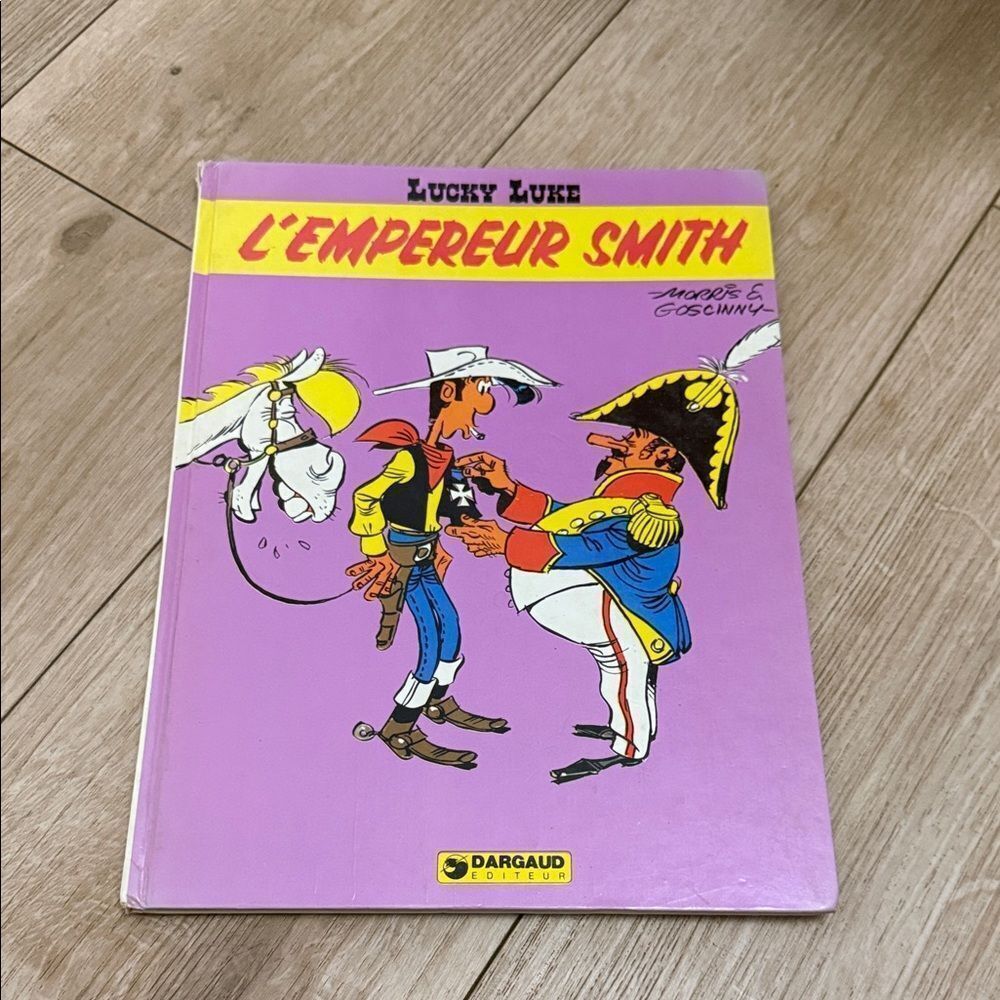 Lucky Luke L'Empereur Smith Comic Book